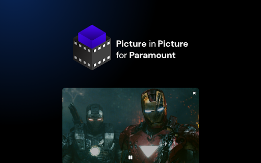 Picture in Picture works with Paramount [QVI] screenshot