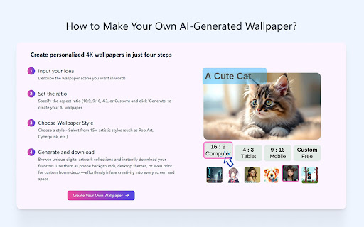 AI Wallpaper Maker screenshot