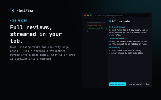 Kimi3Flow screenshot