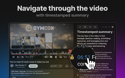 Eightify: AI YouTube Summarizer screenshot