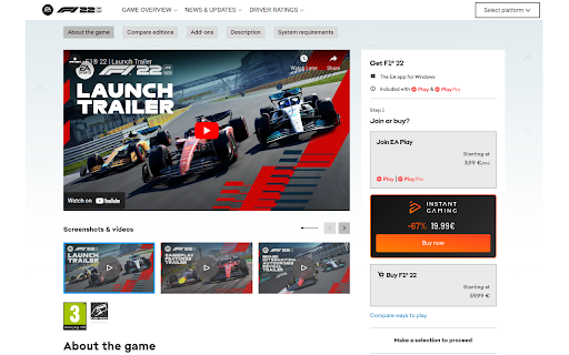 Instant Gaming screenshot