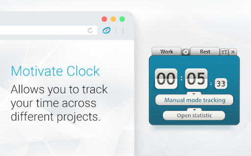 Motivate Clock | Time Tracker screenshot
