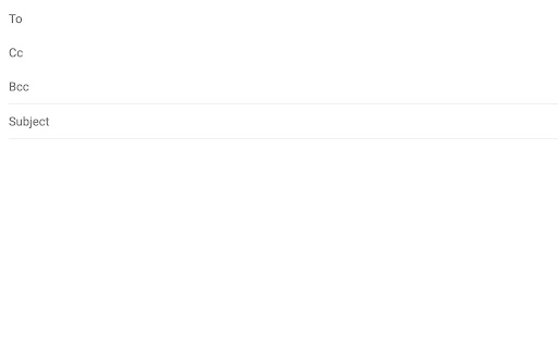 Auto CC and BCC for Gmail screenshot