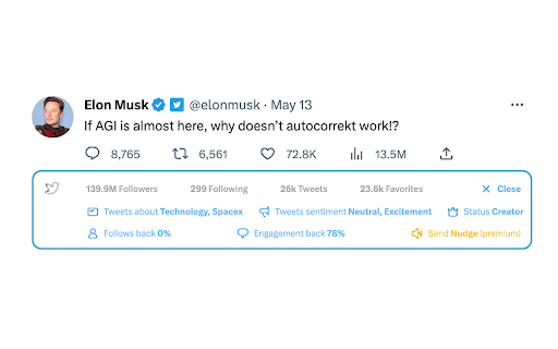 TweetPeek AI - Grow Twitter with Real People! screenshot
