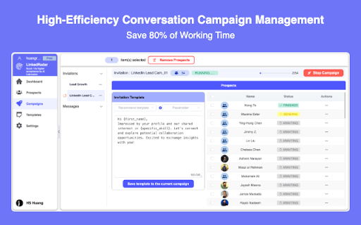 LinkedRadar - Email Finder for LinkedIn ™ screenshot