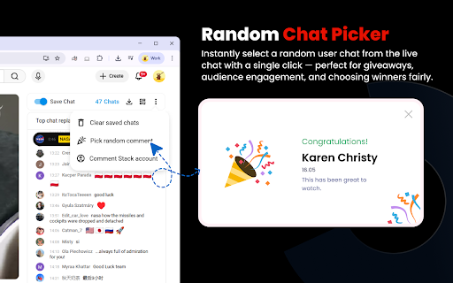 Comment Stack - Save Live Chats for YouTube™ screenshot