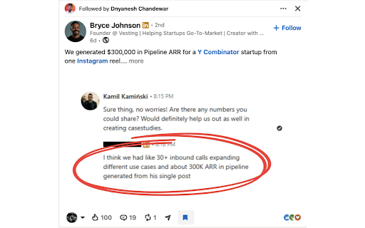 Save Button for LinkedIn screenshot