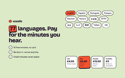 Video Translator - Dub Courses, Talks & Podcasts | Vozelle screenshot