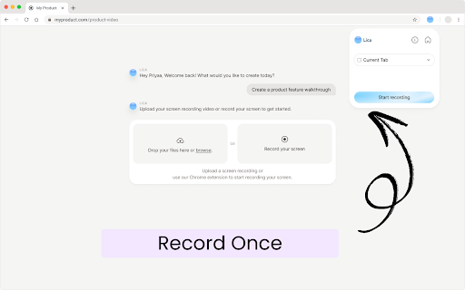 Lica: Screen Recorder and Video Creator screenshot