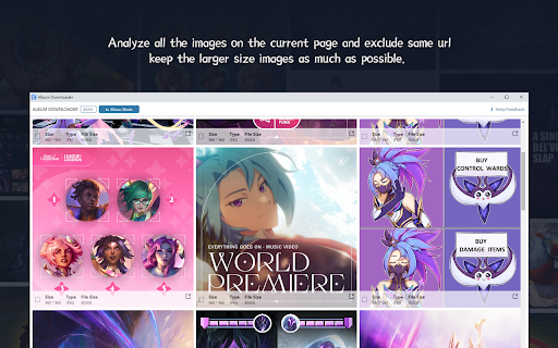 Album Downloader screenshot