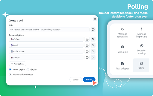 Chat Plus — All-in-One Productivity Suite for Google Chat™ screenshot