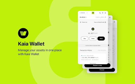 Kaia Wallet screenshot