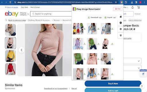 eBay Image Downloader - Images and Videos screenshot