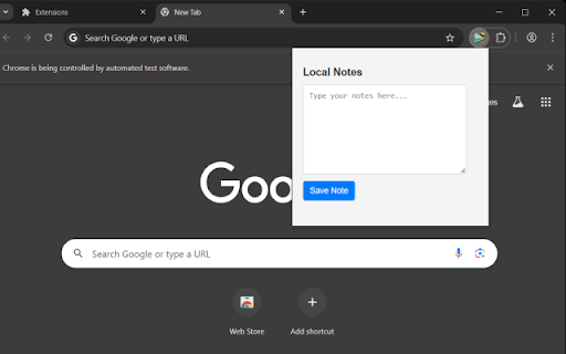 Local Notes screenshot