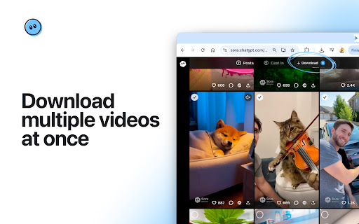 Samify (formerly Sorafy) — fastest no-watermark Sora (OpenAI) downloader screenshot