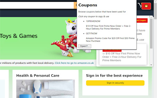 Coupon Cheetah screenshot