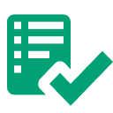 Simple to-do list icon