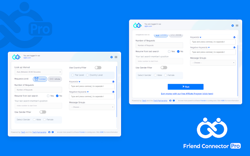 Friend Connector Pro screenshot