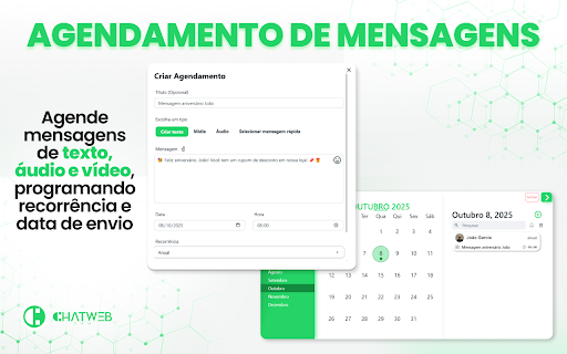 Chatweb CRM : Transforme seu whatsapp em um sistema de vendas screenshot