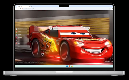 Lightning McQueen Live Wallpaper screenshot