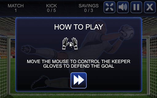 Goalkeeper Challenge Game screenshot