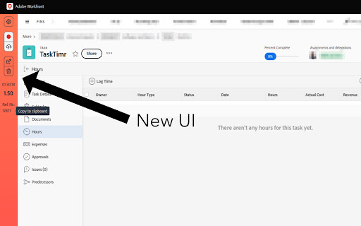 TaskTimr screenshot