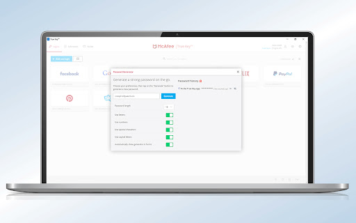 True Key™ by McAfee screenshot