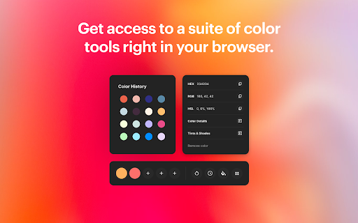 Colorway: Eyedropper & Color Picker Tool screenshot