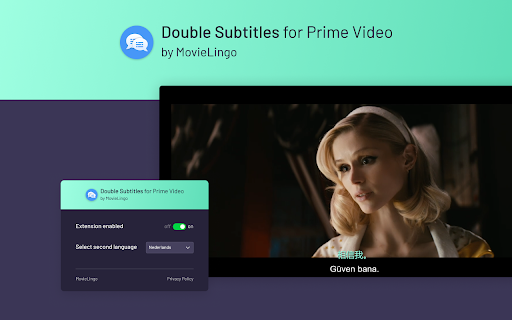 Double Subtitles for Prime by MovieLingo screenshot