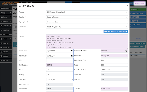 Rapidbook screenshot