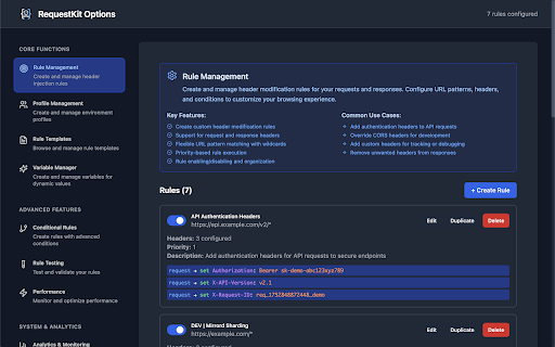 RequestKit screenshot