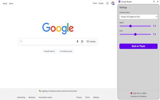 Simple Reader screenshot