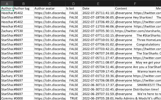 Discord Chat Exporter - Discord Export screenshot