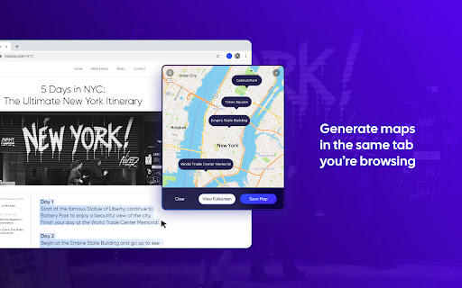 Textomap: Generate maps from text in seconds screenshot