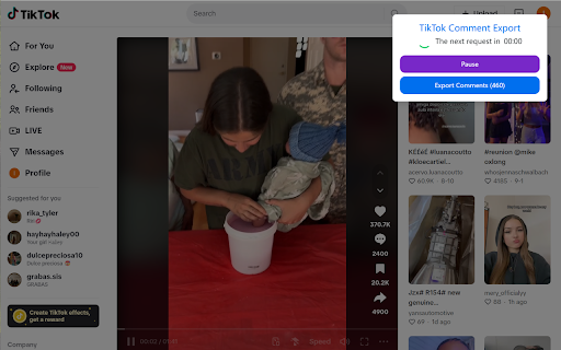 Comment Export Tool screenshot