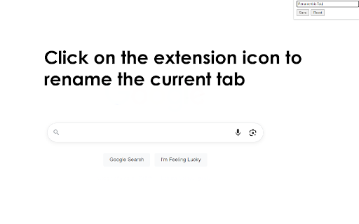 Tab Rename screenshot