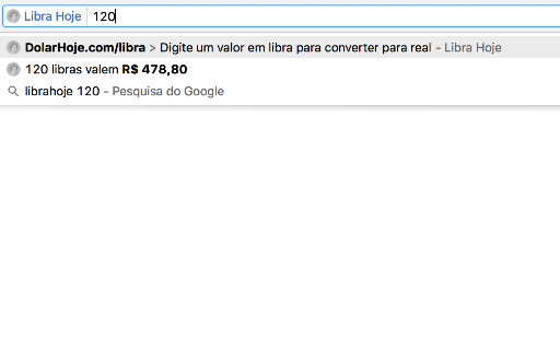 Libra Hoje screenshot