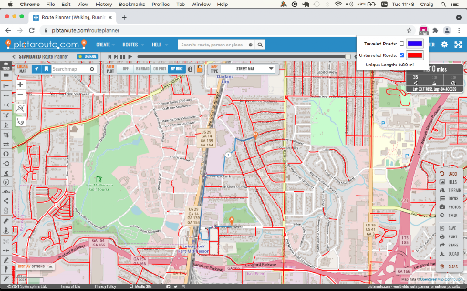 Wandrer Map Overlay screenshot