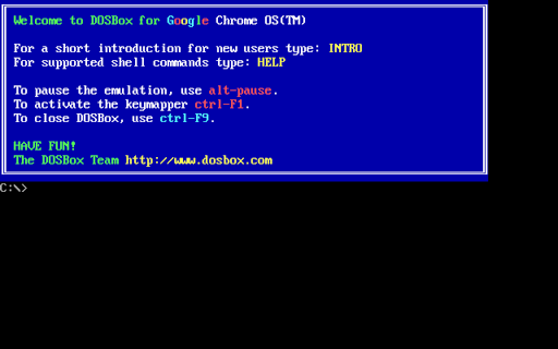 DOSBox screenshot