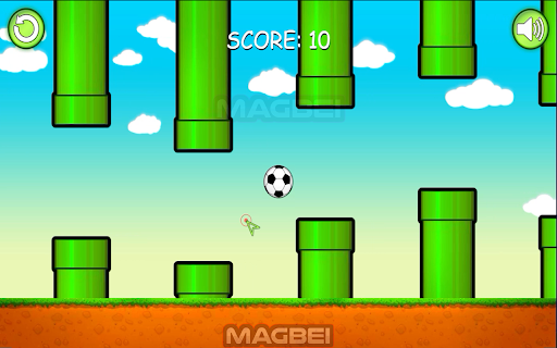 Flappy Ball Game - Runs Offline screenshot