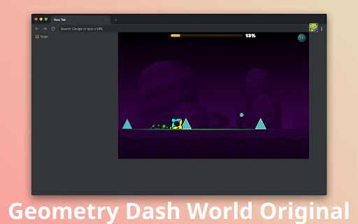Geometry Dash World Game screenshot