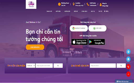 Công Cụ Đặt Hàng Xuất Nhập Khẩu Việt Nam screenshot