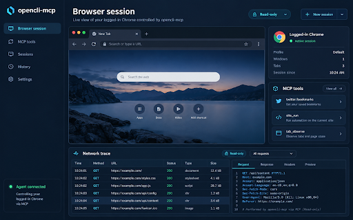 opencli-mcp screenshot