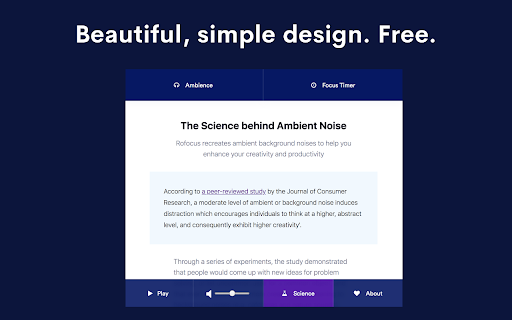 Rofocus new: Increase your Focus and Productivity screenshot