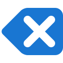 Backspace to go Back icon