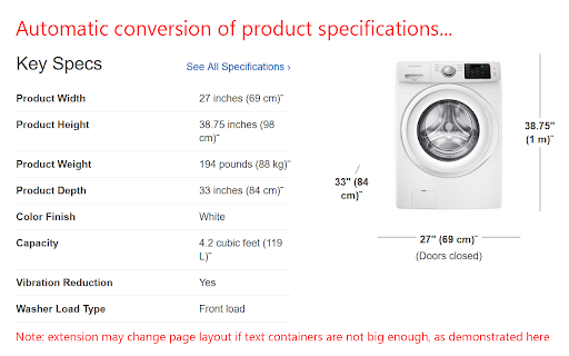 Everything Metric - Auto Unit Converter screenshot