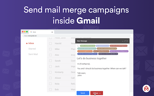 GMass: Powerful mail merge for Gmail screenshot