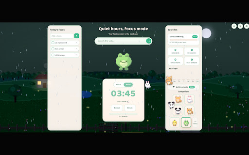 ChibiFocus: Focus Timer with Cute Companions screenshot