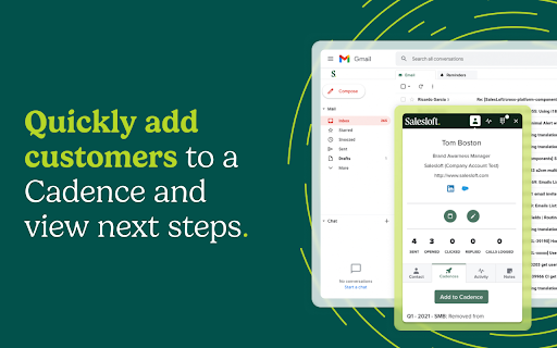 Salesloft Connect screenshot