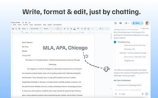 TypeOS: AI Humanizer, Research Assistant & Essay Writer for Google Docs screenshot